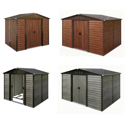 Birchtree metal garden shed - birchtree,