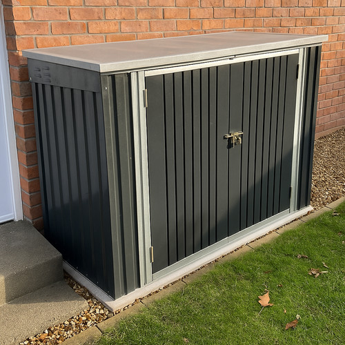 7x3ft metal pent garden - 7x3ft,