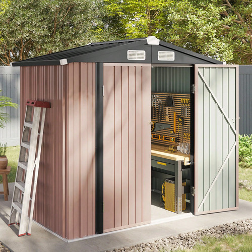 Garden sheds 6x4ft - metal, shed