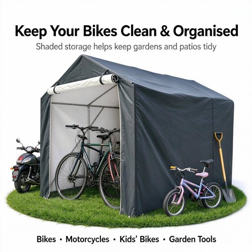 218cm 166cm garden storage - 218cm,