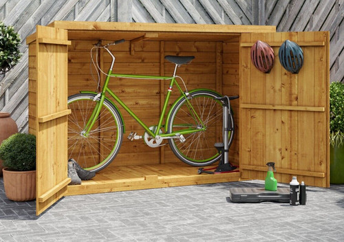 6x3 wooden garden storage - garden, shed