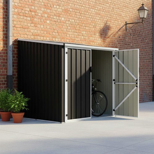 Outdoor lockable bicycle - lockable,