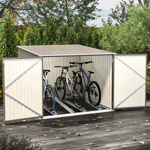 Metal storage shed outdoor - shed,