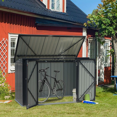 Garden metal storage shed - garden,