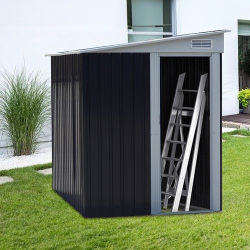 5x7ft metal garden shed - 5x7ft,