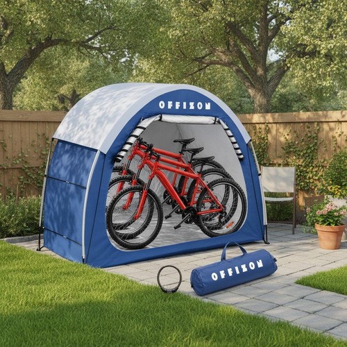 Outdoor bike storage - shed, tent