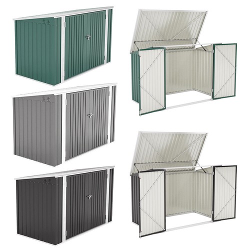 7ft garden storage shed - storage, bike
